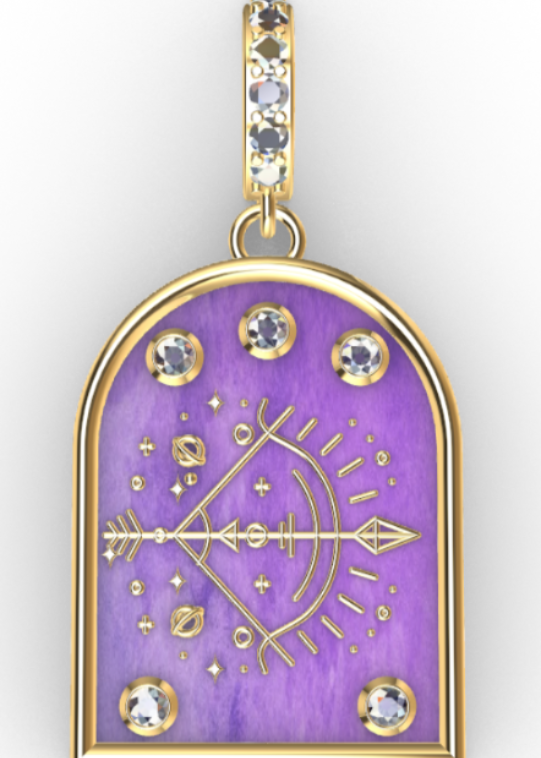 18k Gold & Diamond Zodiac Charms