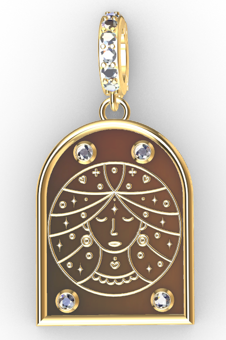 18k Gold & Diamond Zodiac Charms
