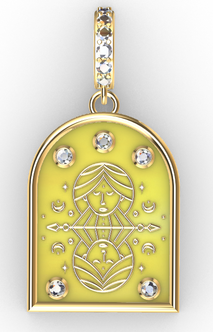18k Gold & Diamond Zodiac Charms