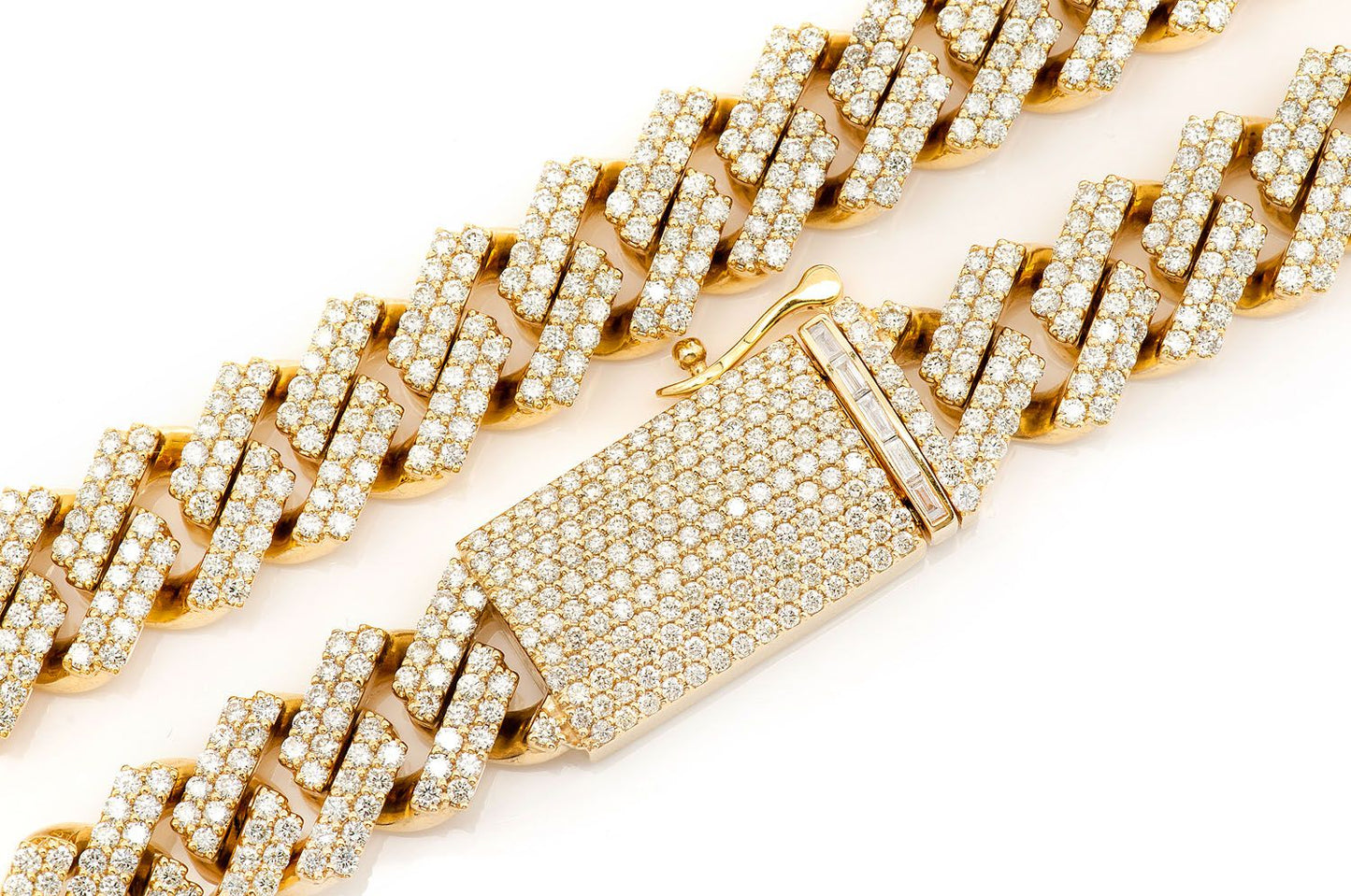 Miami Cuban Necklace 14k 39.51ctw