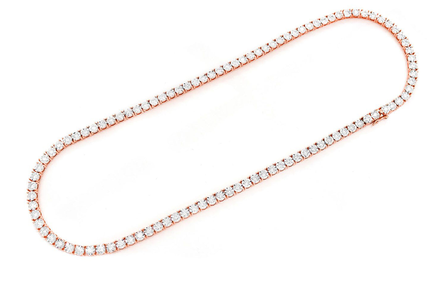 12pt Miracle Necklace 14k 12.15ctw