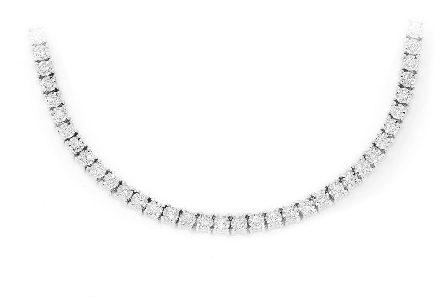 2pt Miracle Necklace 14k 5.50ctw