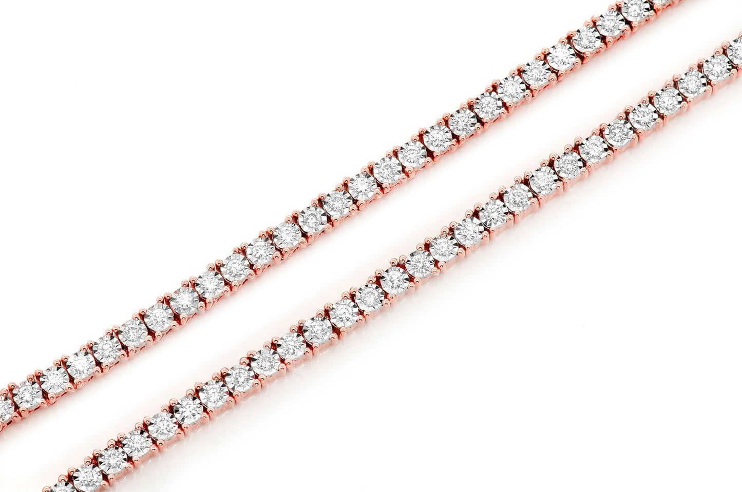 2pt Miracle Necklace 14k 5.50ctw