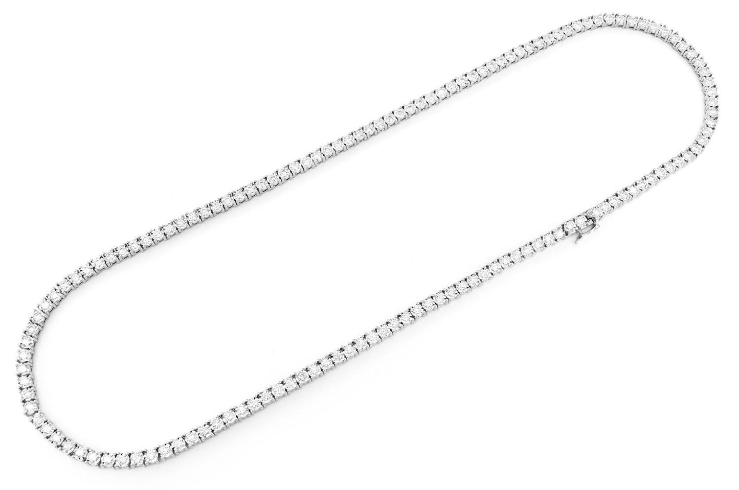 9pt Miracle Set Necklace 14k 13.15ctw
