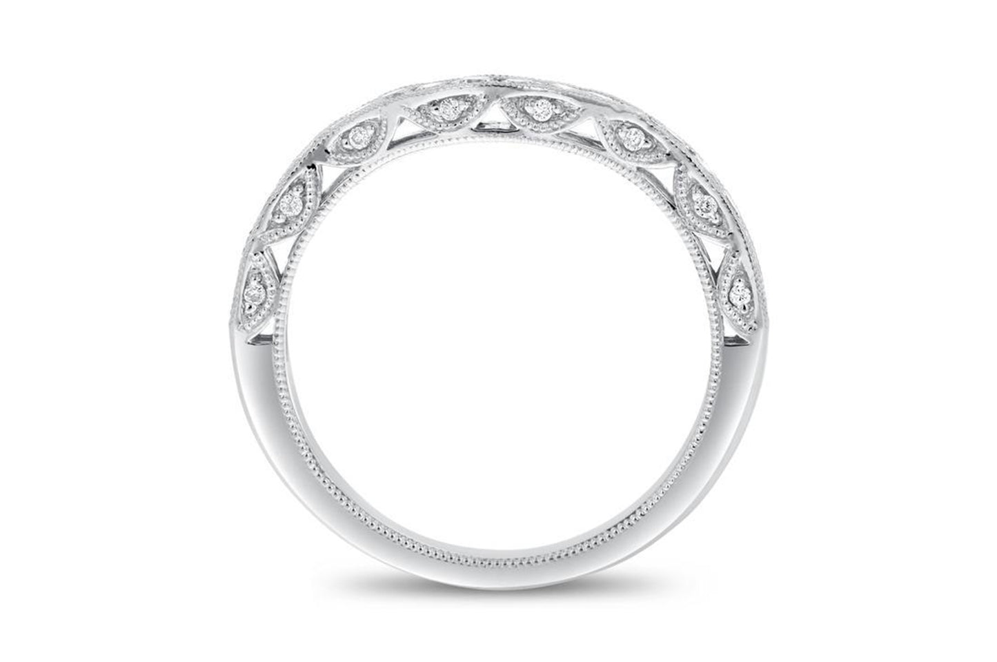 'Valerie' 18K White Gold  Ring, 0.63 Carats