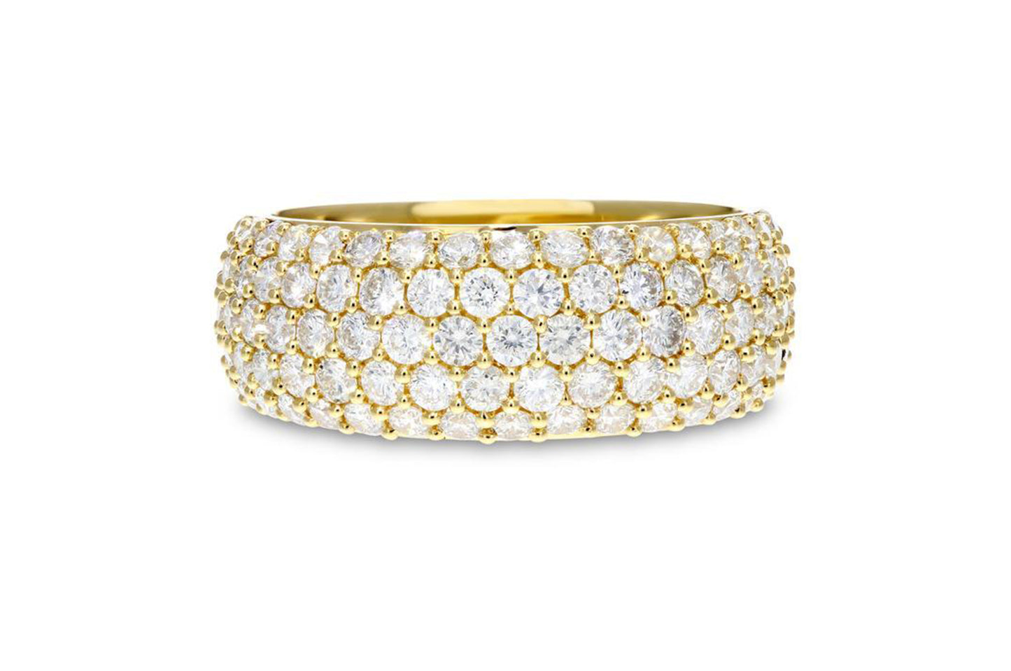 18K Yellow Gold 'Mercedes' Ring, 1.71 Carats