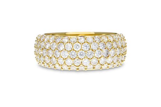 18K Yellow Gold 'Mercedes' Ring, 1.71 Carats