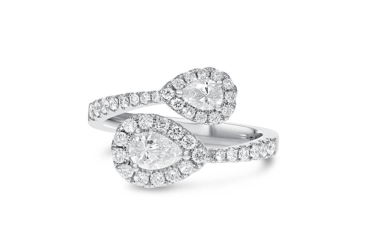 Twin Ring 18K White Gold Twin Ring