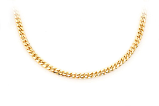 3mm Miami Cuban 14k   Chain