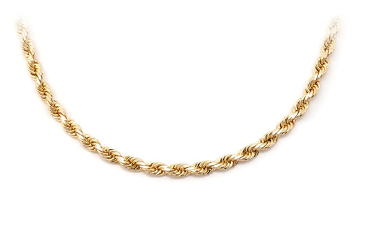 3.5mm Rope 14k   Chain