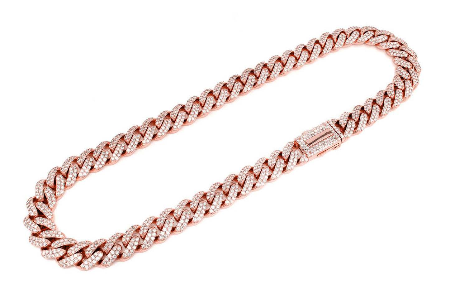 16mm Diamond Miami Cuban Necklace 14k 39.30ctw