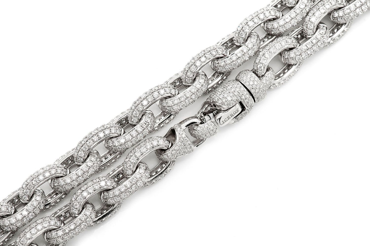 Rolo Link Necklace 14k 38.20ctw