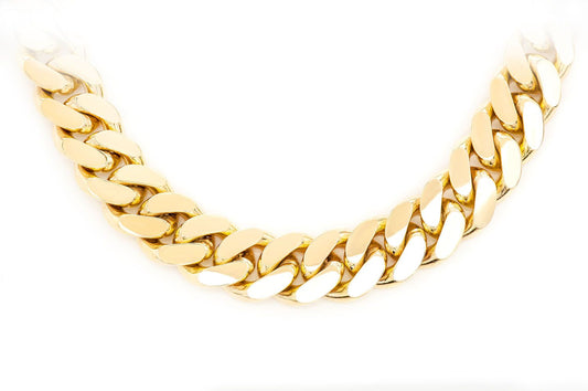 12mm Miami Cuban 14k   Chain