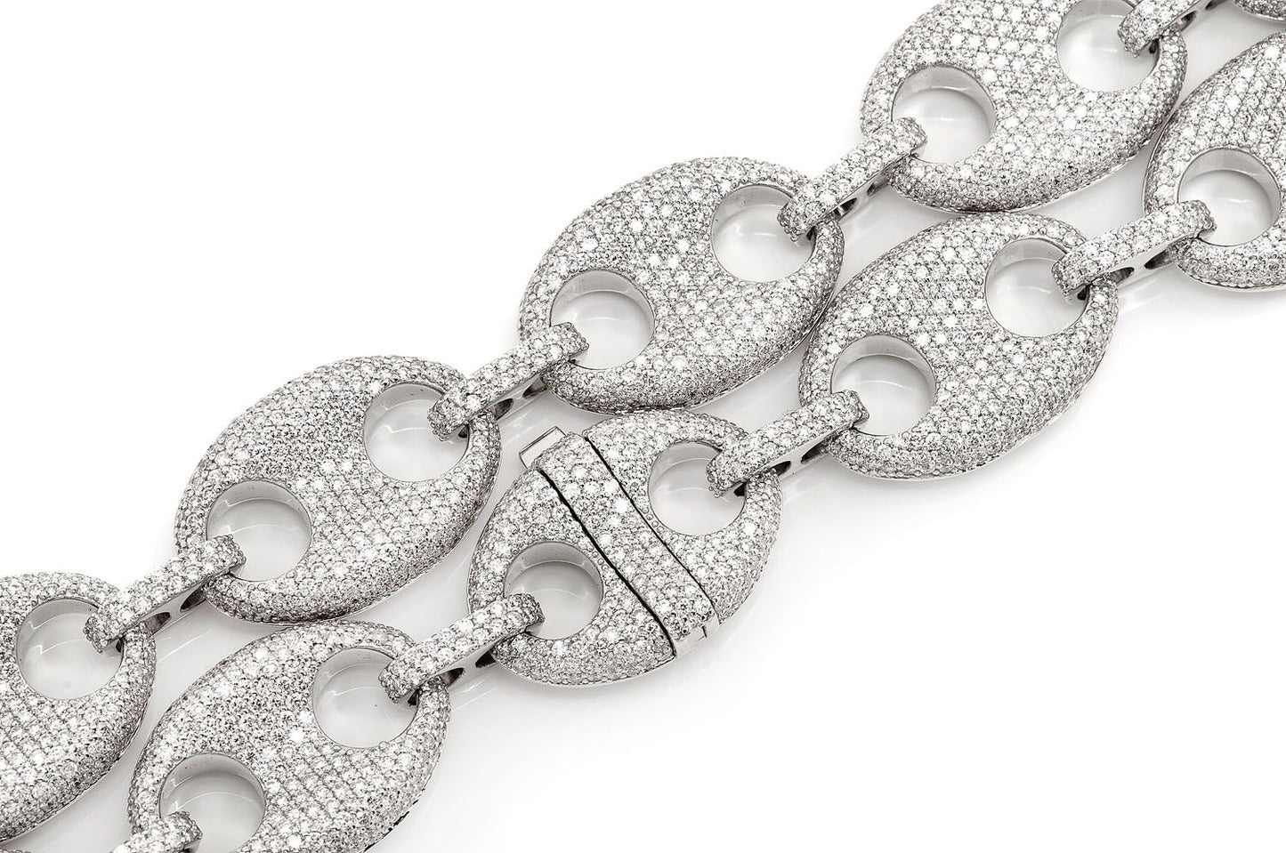 Mariner Link Necklace 14k 40.40ctw