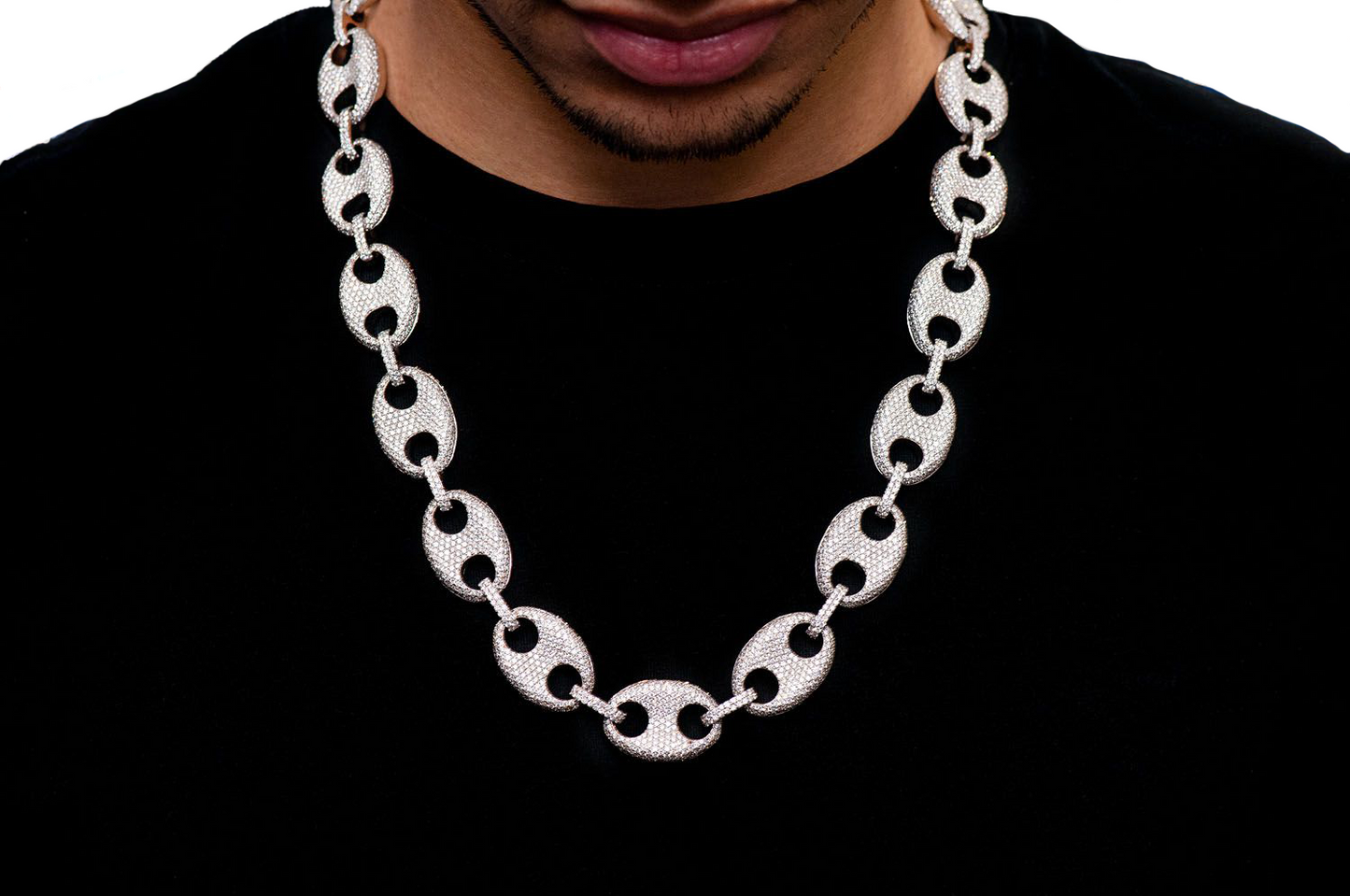 Mariner Link Necklace 14k 40.40ctw
