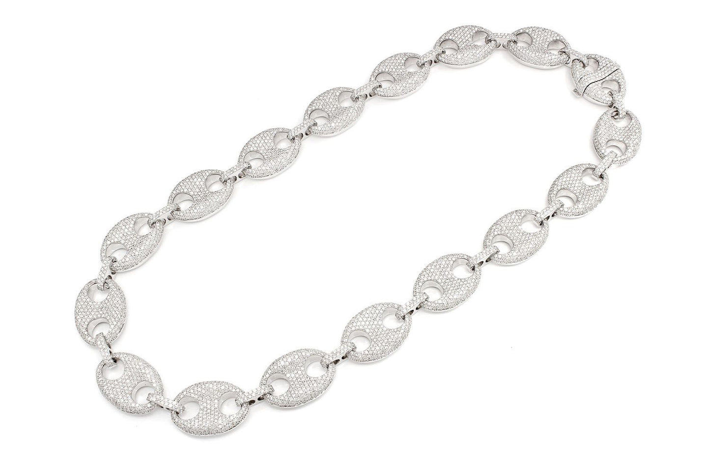 Mariner Link Necklace 14k 40.40ctw