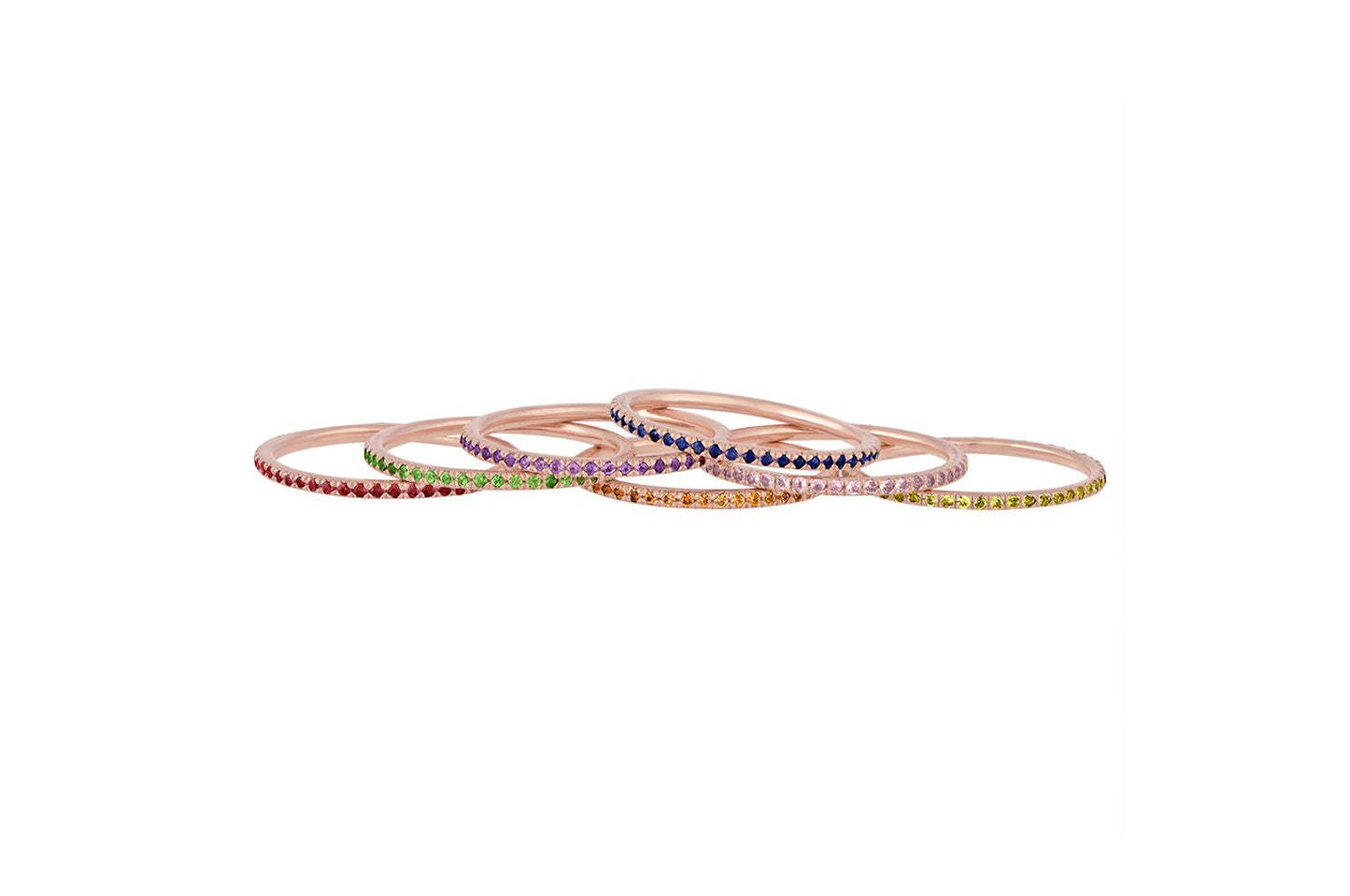 Rainbow Stackable Bands