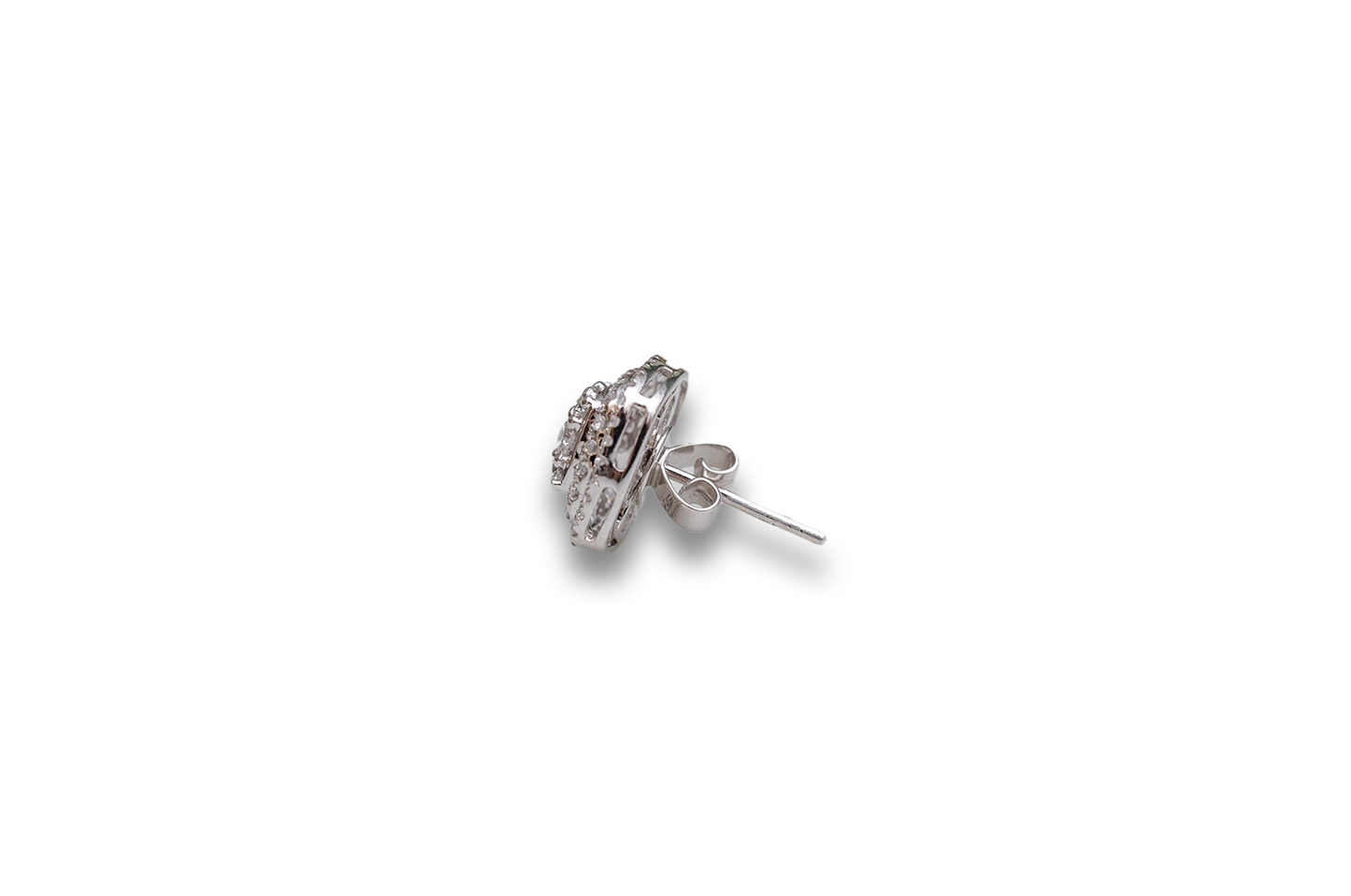 Double Halo Diamond Earrings