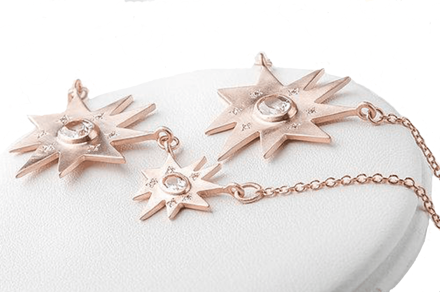 Rose Gold Piccolo Grand Stella Necklace- Emily Kuvin