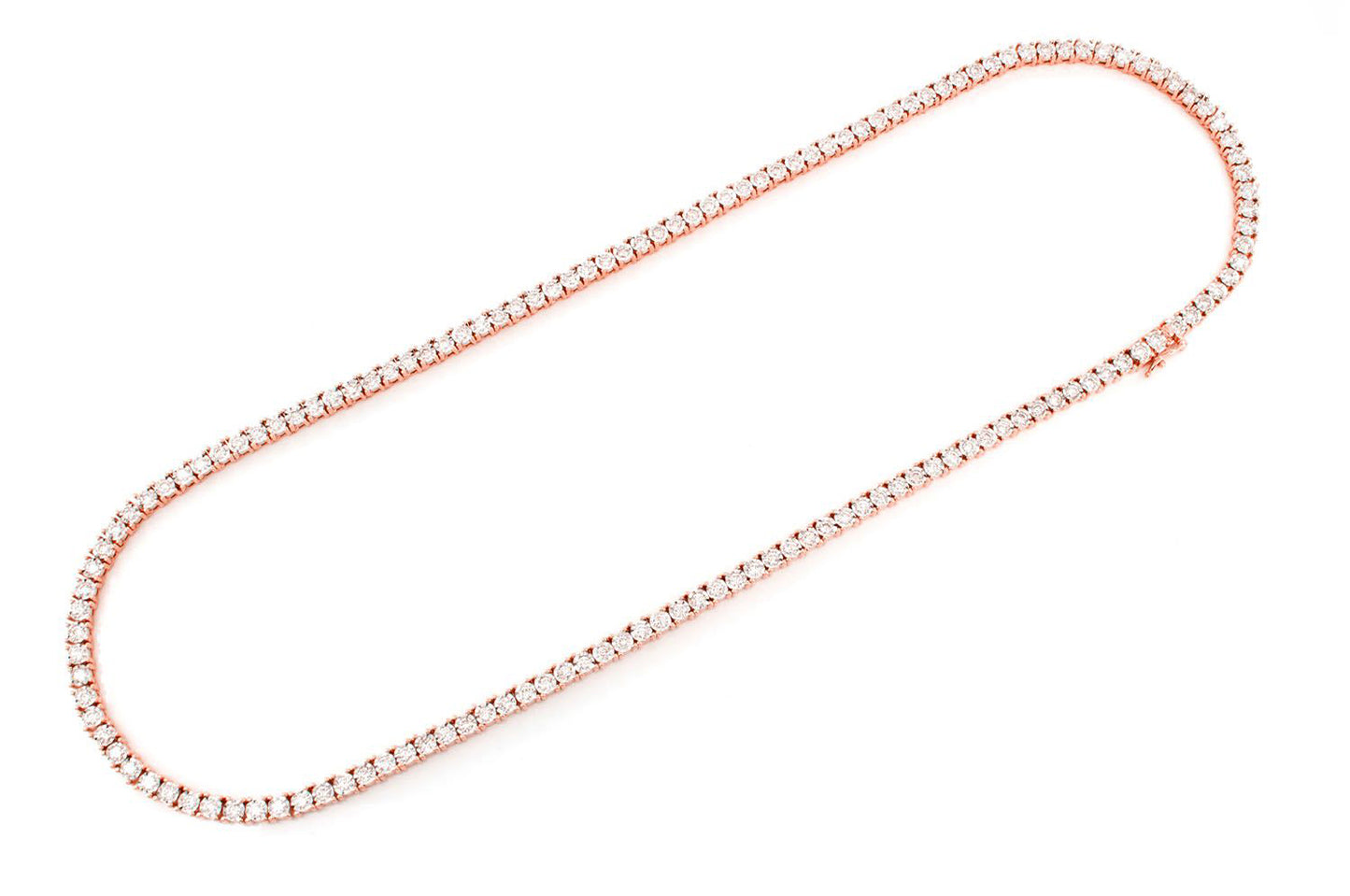 6pt Miracle Set Necklace 14k 8.95ctw