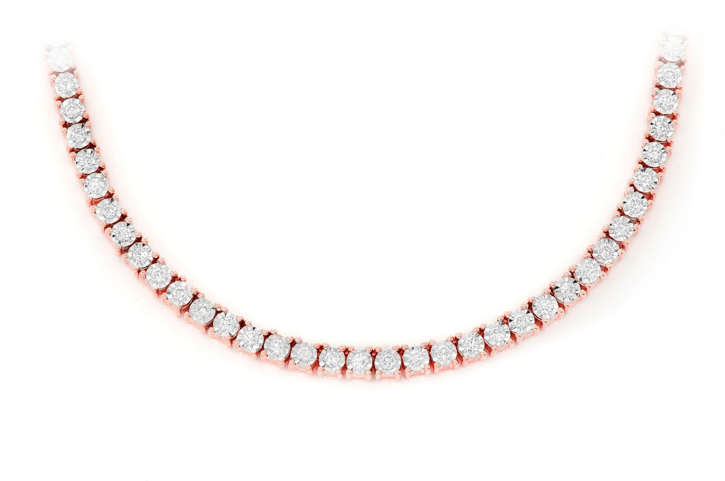 2pt Miracle Necklace 14k 5.50ctw