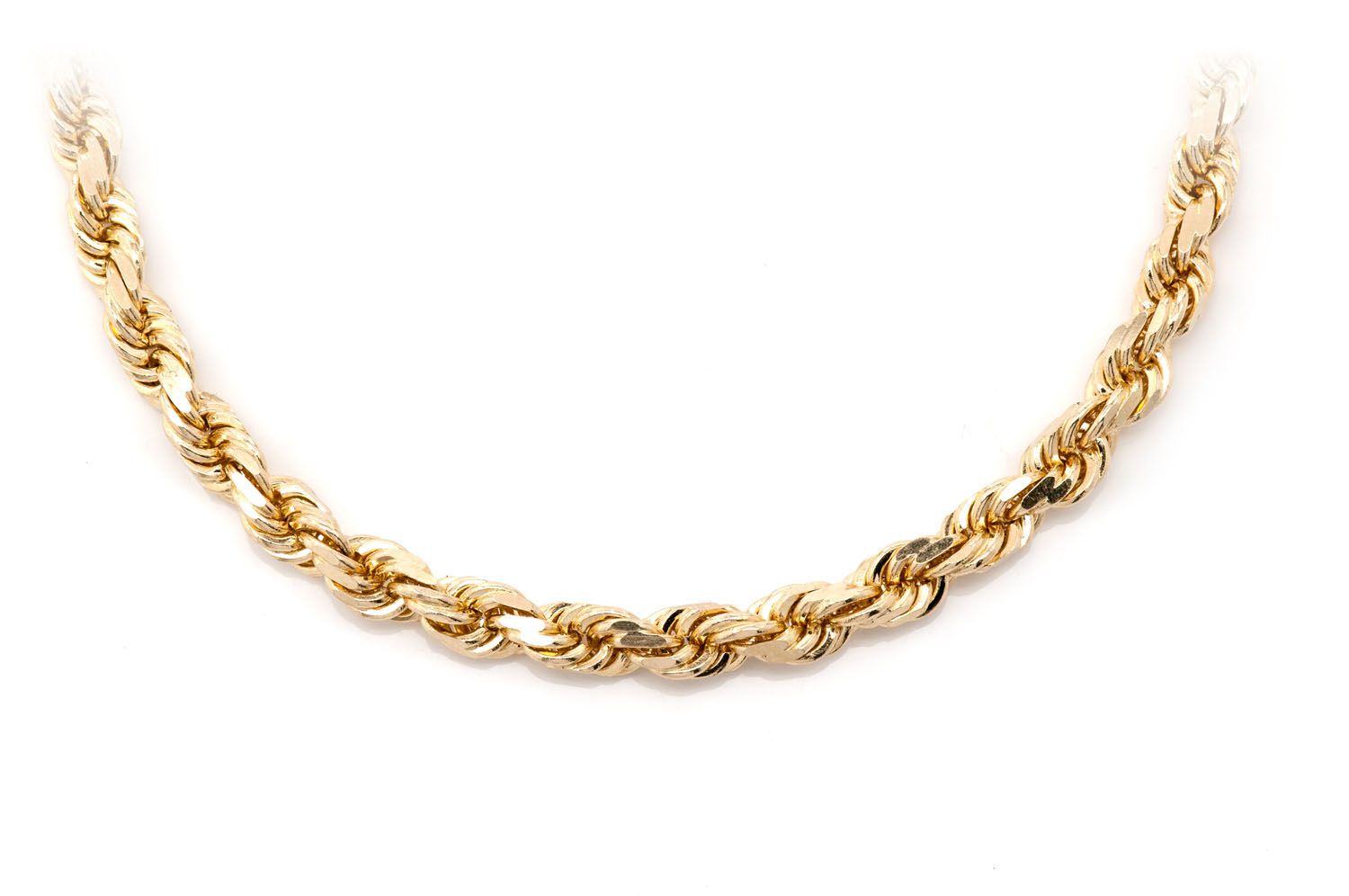 4mm Rope 14k Chain – Amina Sorel Fine Jewelry1