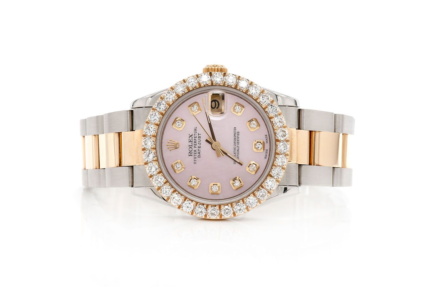 Rolex discount vvs diamonds