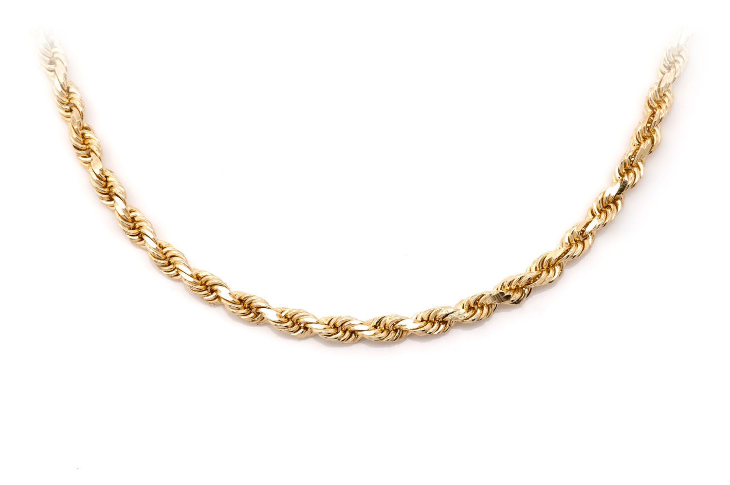 14k 3mm deals rope chain