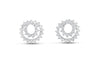 &#39;SummerRae&#39; 18K White Gold Diamond Earrings, 4.14 Carats