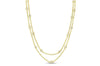 &#39;Leslie&#39; 18K Yellow Gold Diamond Necklace, 1.51 Carats