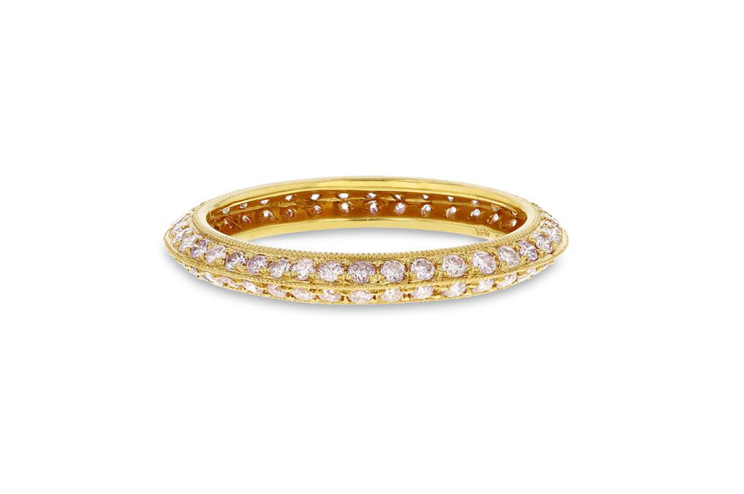'Mila' 18K Rose Gold Diamond Ring, 0.86 Carats