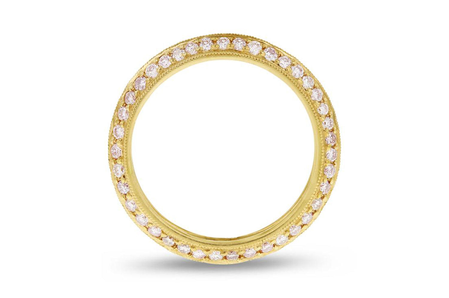'Mila' 18K Rose Gold Diamond Ring, 0.86 Carats