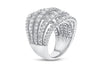 &#39;Angelique&#39; 18K White Gold Ring 4.80 Carats