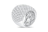 &#39;Khloe&#39; 18K White Gold Diamond Ring, 10.79 Carats