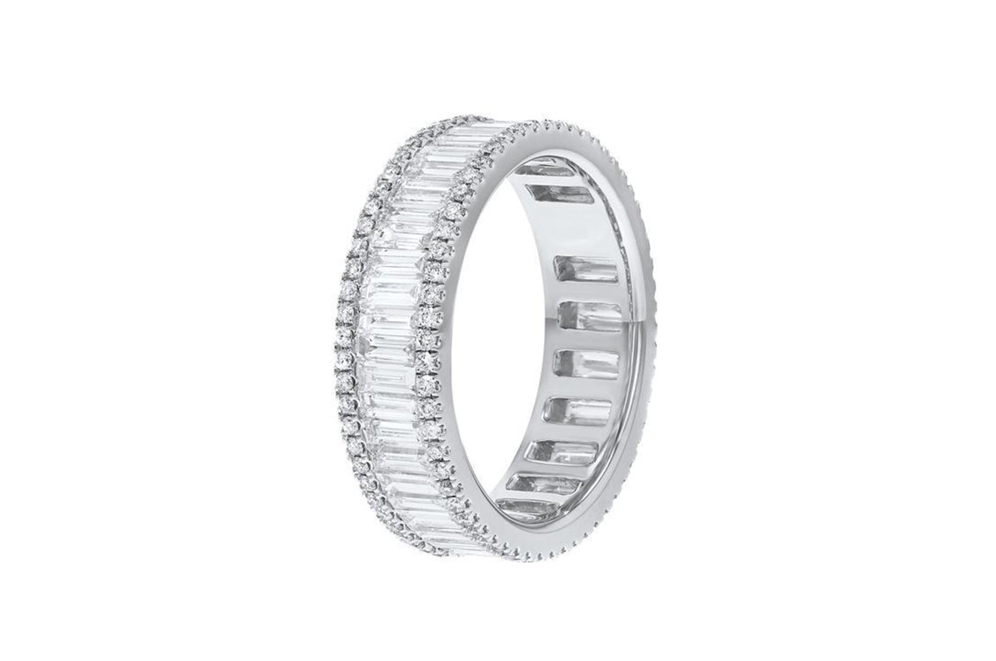 'Jones' 18K White Gold Ring, 2.45 Carats