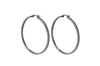 Pave 146-Stone Big Hoop Earrings