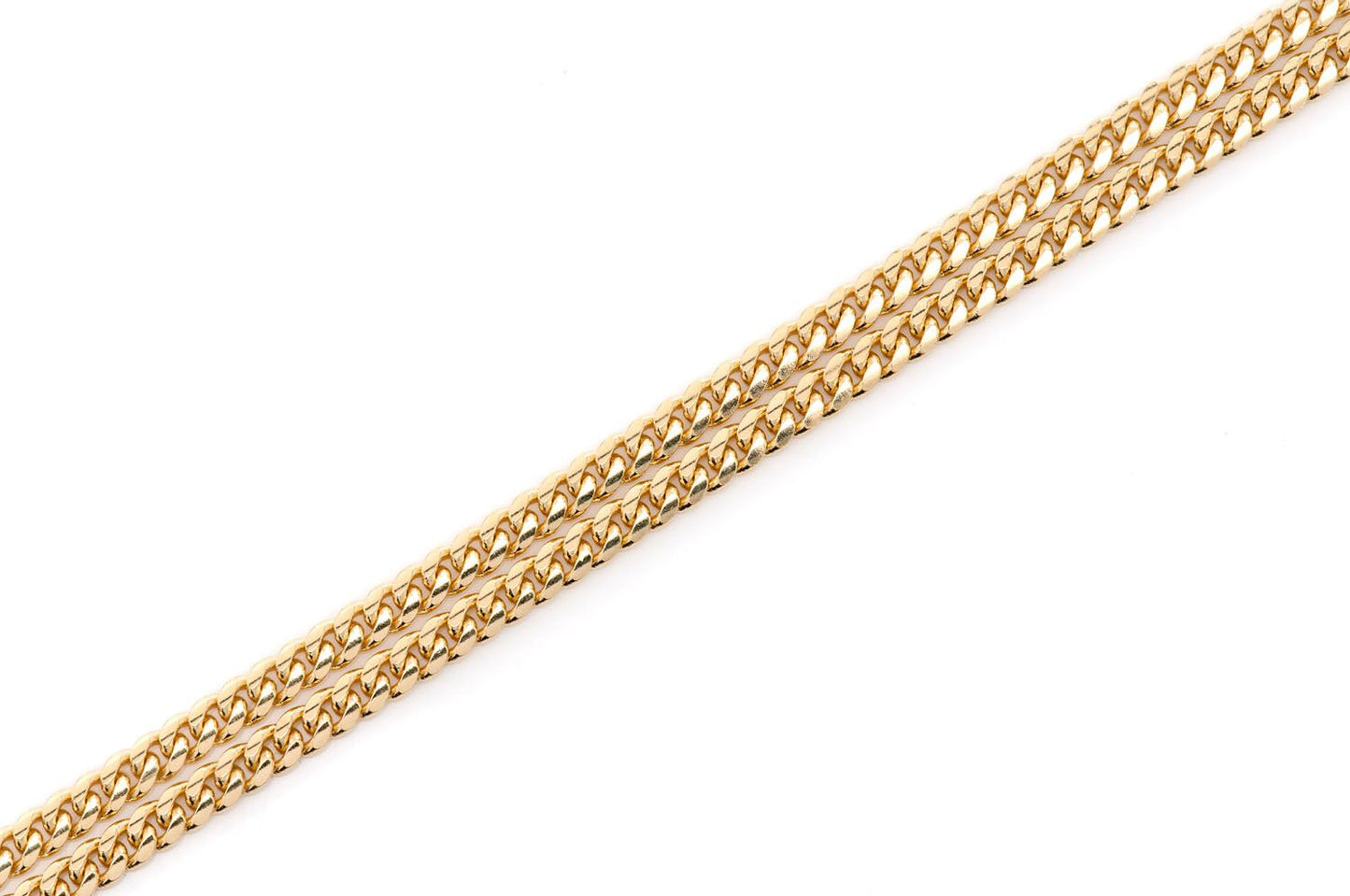 2.5mm Miami Cuban 14k Chain