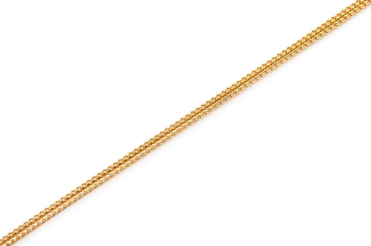 1mm Franco 14k   Chain