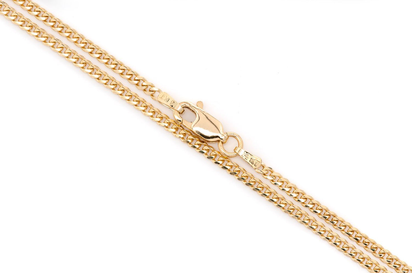 2mm Miami Cuban 14k   Chain