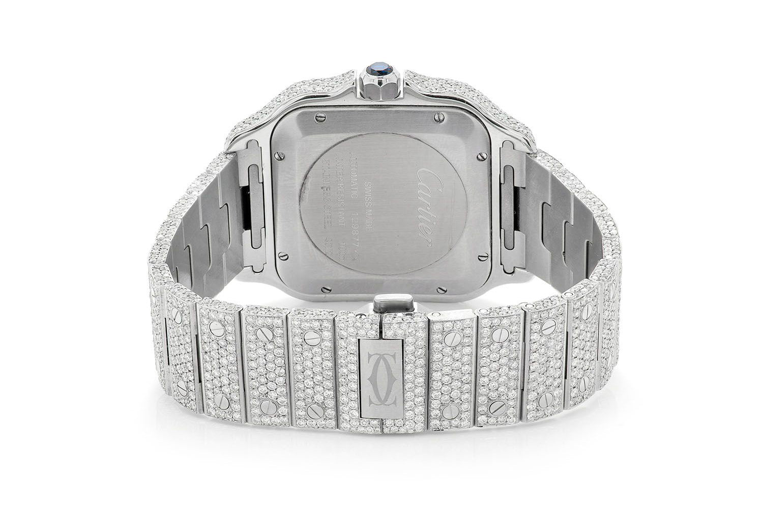 Cartier Watch Steel 27.44ctw - Amina Sorel Fine Jewelry