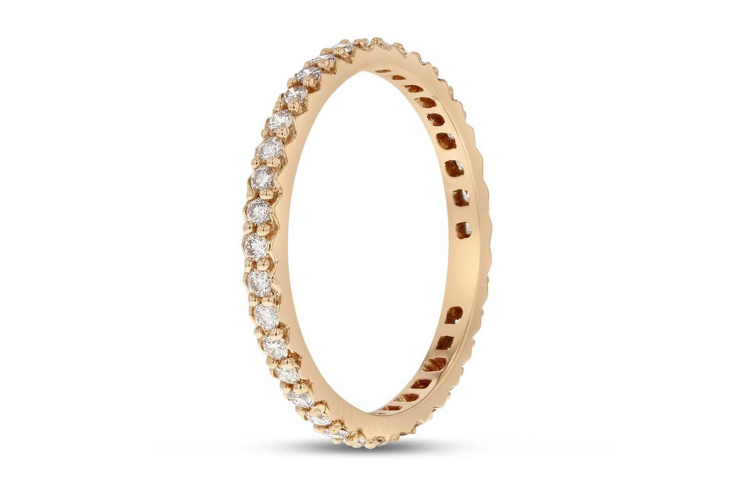 Petite Eternity Band, Diamond Rose Gold 0.43 Carats