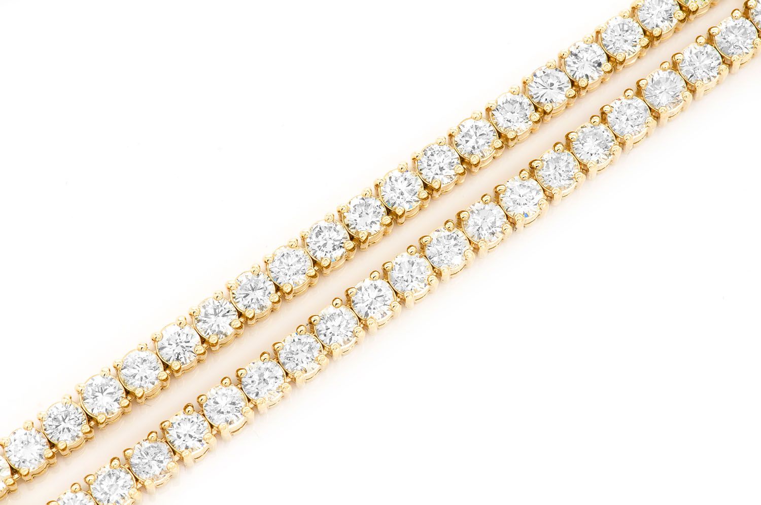 The Royal: Diamond 3 Prong Tennis Necklace – NOA Jewels