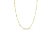 &#39;Lucy&#39; 18K Yellow Gold Diamond by the yard Necklace, 0.52 Carats