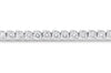 Diamond Tennis Bracelet 18K White Gold, 6.77 Carats