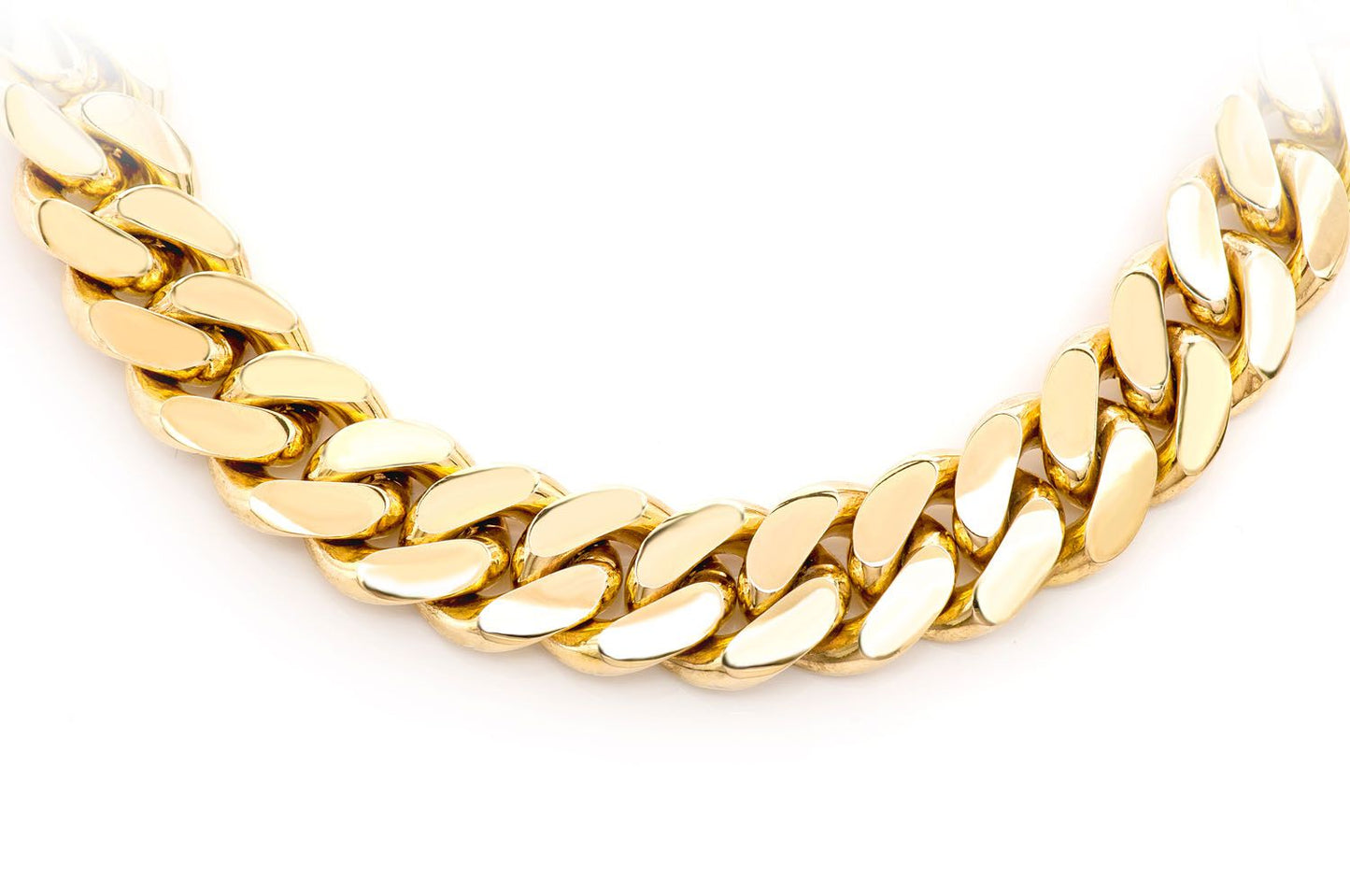 14mm Miami Cuban 14k   Chain