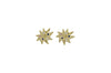 Mini Stella Gold Stud Earrings with Multi-Stones- Emily Kuvin