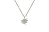 Mini Stella Silver Single Necklace with Blue Topaz- Emily Kuvin