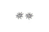 Mini Stella Silver Stud Earrings with Amethyst- Emily Kuvin