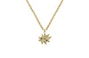 Mini Stella Gold Single Necklace with Multi-Stones- Emily Kuvin