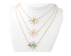 Rose Gold Stella Necklace: Peridot- Emily Kuvin